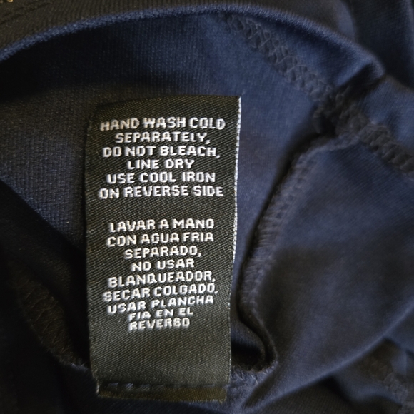 LESLIE FAY Blue and Silver Long Sleeve Dress. Size 12 - Picture 5 of 10